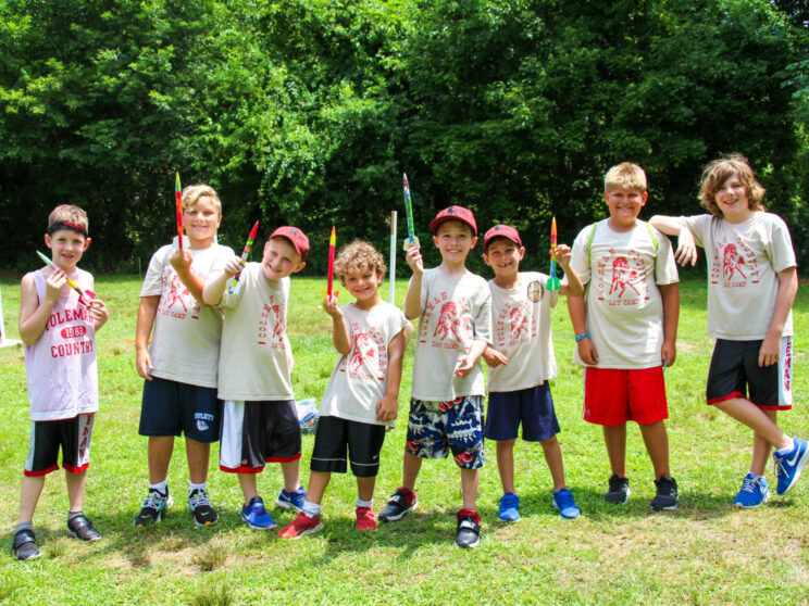Campers with rockets.