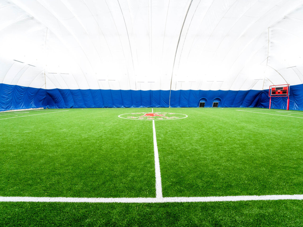 Side of bubble field.
